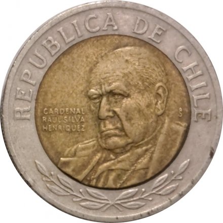 Чили 500 песо 2003 год