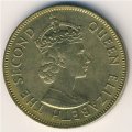 Ямайка 1 пенни 1955 год