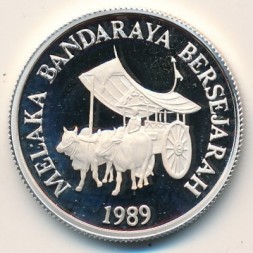 Малайзия 10 ринггитов 1989 год