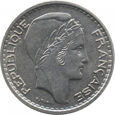 Франция 10 франков 1949 год (B)