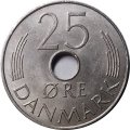 Дания 25 эре 1979 год - Королева Маргрете II