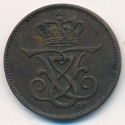 Дания 2 эре 1912 год