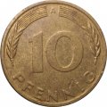 ФРГ 10 пфеннигов 1994 год (A)
