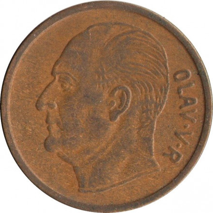Норвегия 5 эре 1965 год - Лось