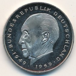 ФРГ 2 марки 1985 год