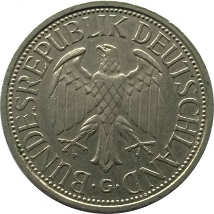 ФРГ 1 марка 1988 год (G)