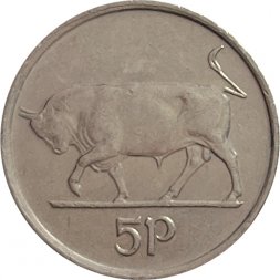 Ирландия 5 пенсов 1995 год