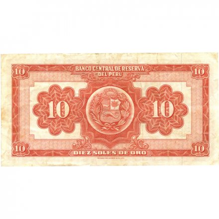 Перу 10 солей 1967 год - Символ Свободы. Герб - XF
