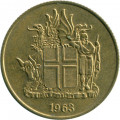 Исландия 1 крона 1963 год - Герб