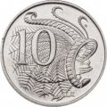 Австралия 10 центов 2000 год - Лирохвост