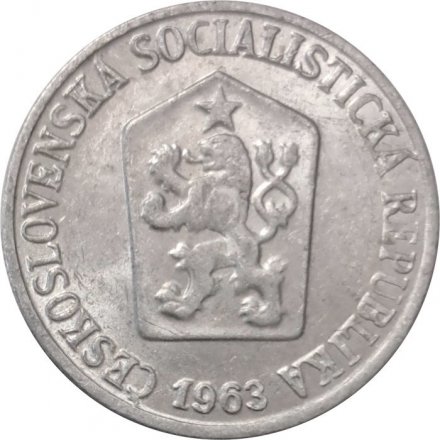 Чехословакия 1 геллер 1963 год