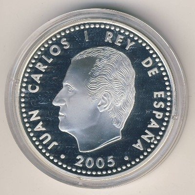 Испания 10 евро 2005 год