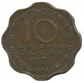 Шри-Ланка 10 центов 1971 год