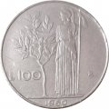 Италия 100 лир 1960 год