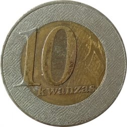 Ангола 10 кванза 2012 год 