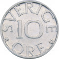 Швеция 10 эре 1983 год - Король Карл XVI Густав