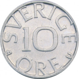 Швеция 10 эре 1983 год - Король Карл XVI Густав