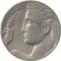 Италия 20 чентезимо 1921 год - Король Виктор Эммануил III