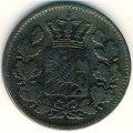 Бавария 2 пфеннинга 1870 год