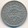Кипр 1 шиллинг 1947 год - Король Георг VI