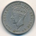 Кипр 1 шиллинг 1947 год - Король Георг VI