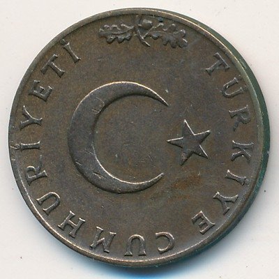 Турция 10 куруш 1967 год