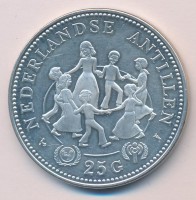 Монета Антильские острова 25 гульденов 1979 год