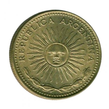 Аргентина 1 песо 1975 год