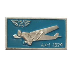 Значок СССР Аэрофлот. АК-1 1924