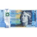 Шотландия 5 фунтов 2016 год - Писательница Нан Шеперд UNC