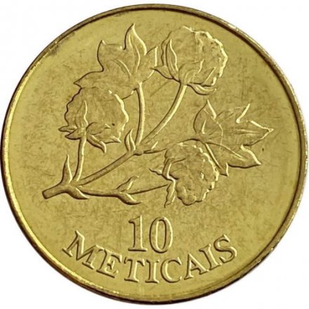 Мозамбик 10 метикал 1994 год