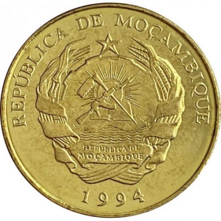 Мозамбик 10 метикал 1994 год