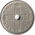 Норвегия 50 эре 1947 год - Король Хокон VII