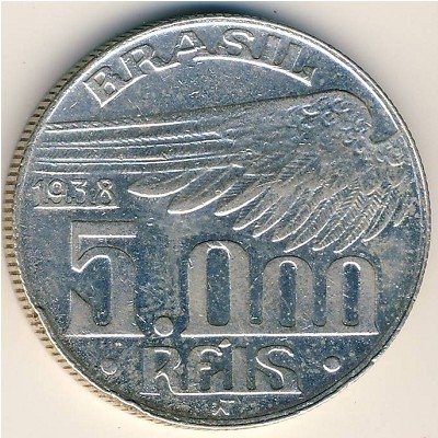 Бразилия 5000 рейс 1938 год - Альберто Сантос-Дюмон