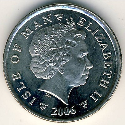 Остров Мэн 10 пенсов 2006 год