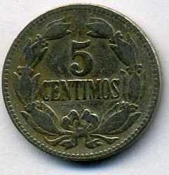 Венесуэла 5 сентимо 1948 год