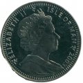 Остров Мэн 1 крона 2003 год - 140 лет кораблю &quot;Звезда Индии&quot;