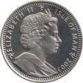 Остров Мэн 1 крона 2003 год - 100 лет со дня полёта моторного самолёта (4 самолёта)