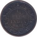 Британская Индия 1/2 пайса 1894 год