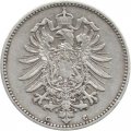 Германия 1 марка 1878 год (CC)