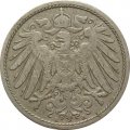 Германия 10 пфеннигов 1890 год (A)