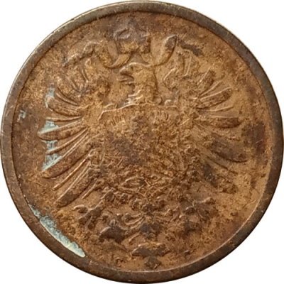 Германия 2 пфеннига 1874 год (С)