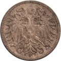 Австрия 2 геллера 1898 год