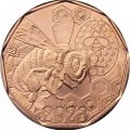 Австрия 5 евро 2023 год - Танец пчёл