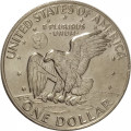 США 1 доллар 1973 год - Доллар Эйзенхауэра (без отметки МД)