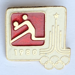 Значок. Олимпиада. Москва 1980. Волейбол
