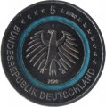 Германия 5 евро 2020 год - Субполярная зона (F)