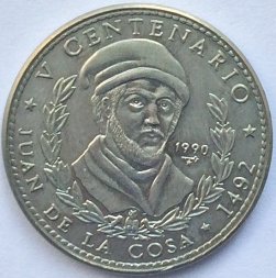 Куба 1 песо 1990 год