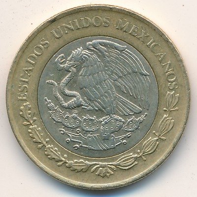 Мексика 10 песо 2009 год - Тонатиу