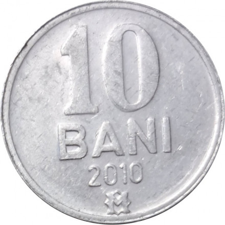Молдавия 10 бани 2010 год